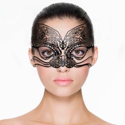 Metal Mask Cat Black