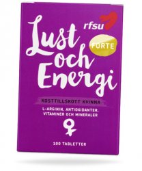 RFSU Lust & Energi Kvinna 100 tabletter